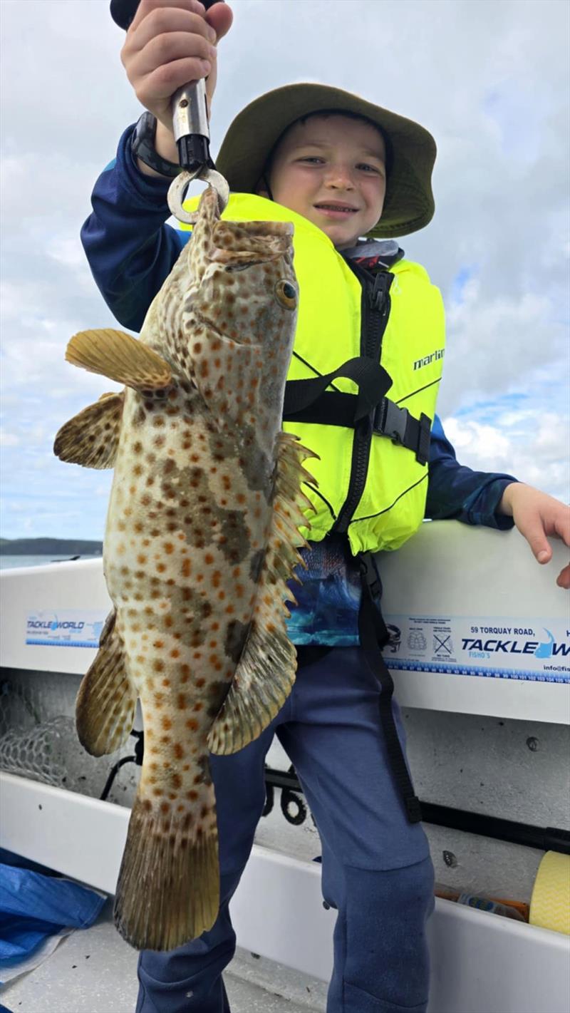 Take the kids out on charter with Hot Reels. A safe and comfortable vessel on which they could catch a range of species in the bay - photo © Fisho's Tackle World Hervey Bay
