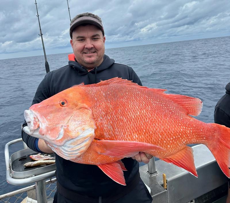 Lucky Double Island Point Fishing Charter clients have enjoyed fantastic fishing for reds lately - photo © Fisho's Tackle World Hervey Bay
