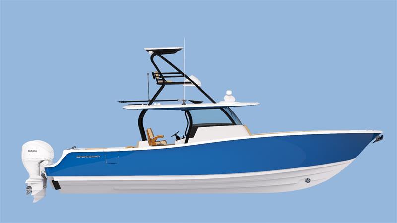 Open 402 Hull photo copyright Sportsman Boats taken at  and featuring the Fishing boat class