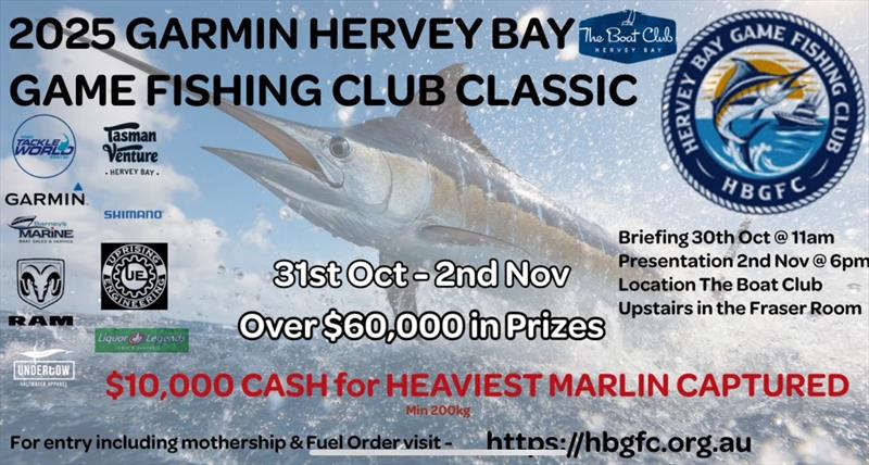 It's on again - the HBGFC's premier tournament is set for the end of the month. So, look out marlin, here they come photo copyright Fisho's Tackle World Hervey Bay taken at  and featuring the Fishing boat class