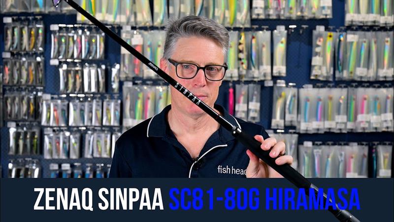Zenaq Sinpaa SC81-80G Hiramasa Rod review