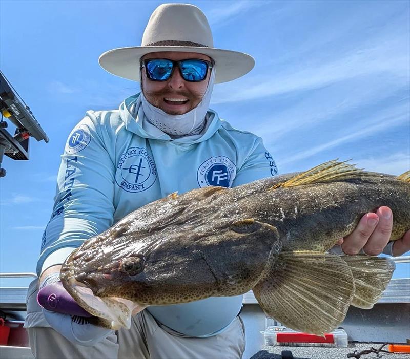 Flatties are just one species inclined to position themselves to take advantage of excess water flows from local streams - photo © Fisho's Tackle World Hervey Bay
