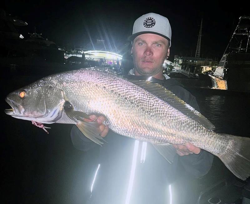 No points for guessing where Ben caught this jewie - photo © Fisho's Tackle World Hervey Bay