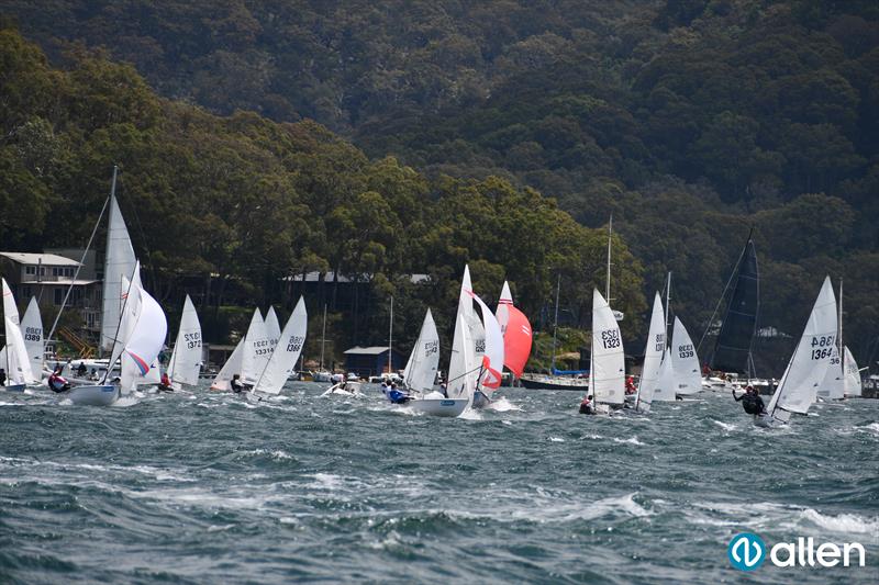 Allen Flying 11 NSW State Championship photo copyright Mel Yeomans taken at Bayview Yacht Racing Association and featuring the Flying 11 class