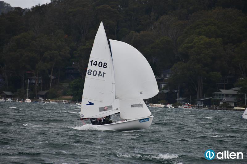 Allen Flying 11 NSW State Championship photo copyright Mel Yeomans taken at Bayview Yacht Racing Association and featuring the Flying 11 class