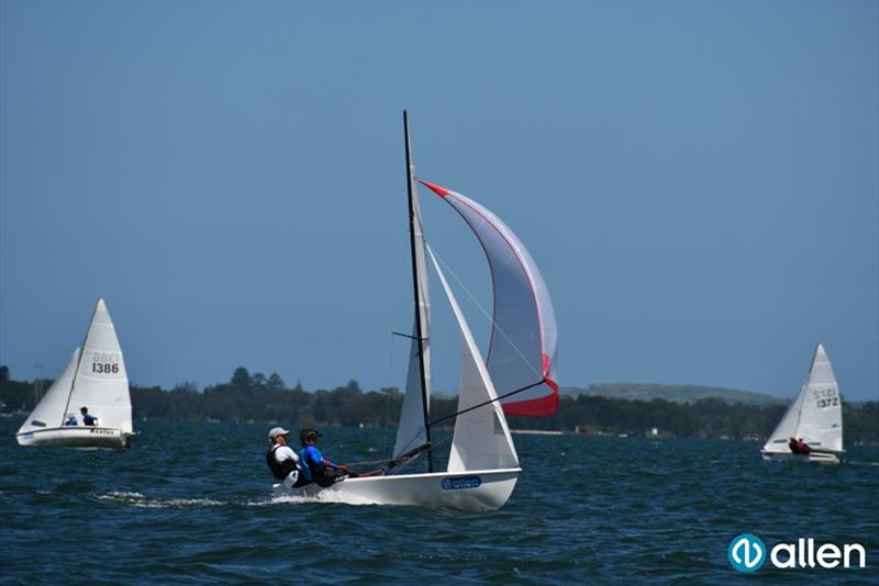 Winners Sam Stodart and Ash Napper - Allen NSW Flying 11 Championships 2021 - photo © Mel Yeomans at Deck Hardware / Australian Flying 11 Association