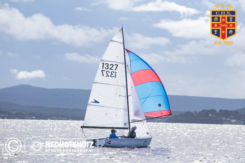 Zhik Combined High Schools Sailing Championships photo copyright Red Hot Shotz Sports Photography / Chris Munro taken at Belmont 16ft Sailing Club and featuring the Flying 11 class