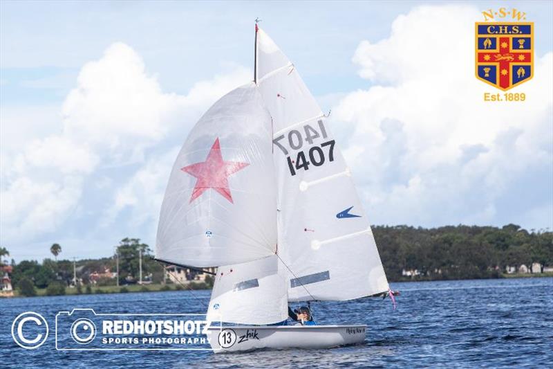 Zhik Combined High Schools Sailing Championships photo copyright Red Hot Shotz Sports Photography / Chris Munro taken at Belmont 16ft Sailing Club and featuring the Flying 11 class