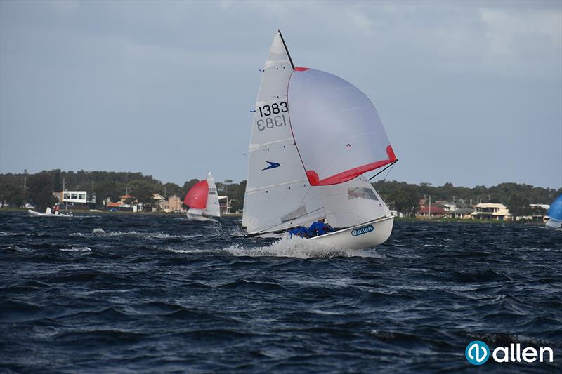 2nd Sam Stodart and Ash Napper - Allen 2021 Flying 11 National Championship photo copyright Mel Yeomans at Deck Hardware taken at  and featuring the Flying 11 class