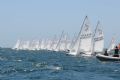 The fleet start a race during the Australian Flying Fifteen Championships © Joel Strickland, Ted's Camera Stores Australia