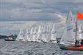 The start of Race 4  in the Gill Flying Fifteen Inland Championship at Grafham © Paul Sanwell / OPP