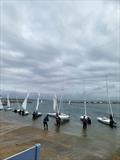Launching on the final day of the UK Global Flying Fifteen Nationals at the WPNSA © Christina Moncur