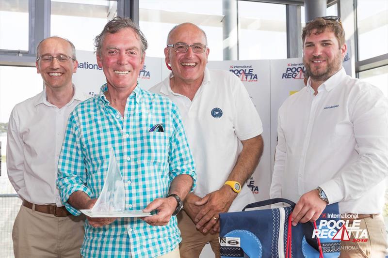 Crispin Read Wilson's Footloose wins the Flying Fifteen class at the International Paint Poole Regatta 2018 photo copyright Ian Roman / International Paint Poole Regatta taken at  and featuring the Flying Fifteen class