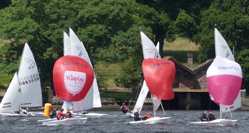 Flying Fifteens on Ullswater - photo © Sue Giles