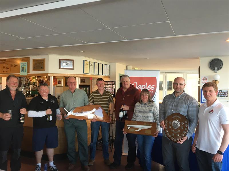 Waples Wines Notts County Flying 15 Open prize winners - photo © Nicola Willars