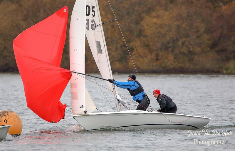 Leigh & Lowton Revett Series day 3 photo copyright Gerard van den Hoek taken at Leigh & Lowton Sailing Club and featuring the Flying Fifteen class