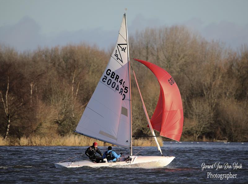 Leigh & Lowton Revett Series day 5 photo copyright Gerard van den Hoek taken at Leigh & Lowton Sailing Club and featuring the Flying Fifteen class