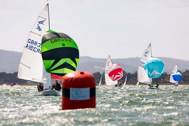 Bournemouth Digital Poole Week 2019 day 2 photo copyright David Harding / www.sailingscenes.com taken at Parkstone Yacht Club and featuring the Flying Fifteen class