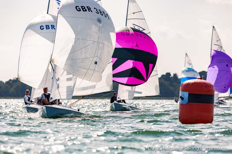 Bournemouth Digital Poole Week 2019 day 4 photo copyright David Harding / www.sailingscenes.com taken at Parkstone Yacht Club and featuring the Flying Fifteen class