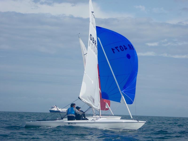 GBR4071 Vials & Turner on day 4 Subaru Flying Fifteen World Championship - photo © Jonny Fullerton