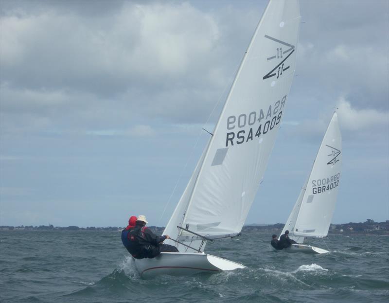 South Africans Campbell Alexander & Dave Herridge on day 4 Subaru Flying Fifteen World Championship - photo © Jonny Fullerton