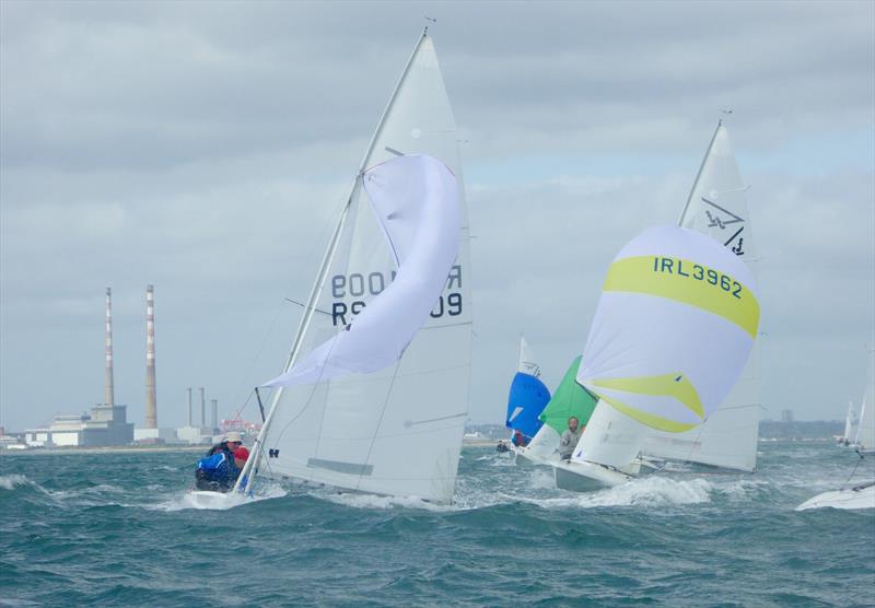 High speed downwind legs on day 5 Subaru Flying Fifteen World Championship photo copyright Jonny Fullerton taken at  and featuring the Flying Fifteen class