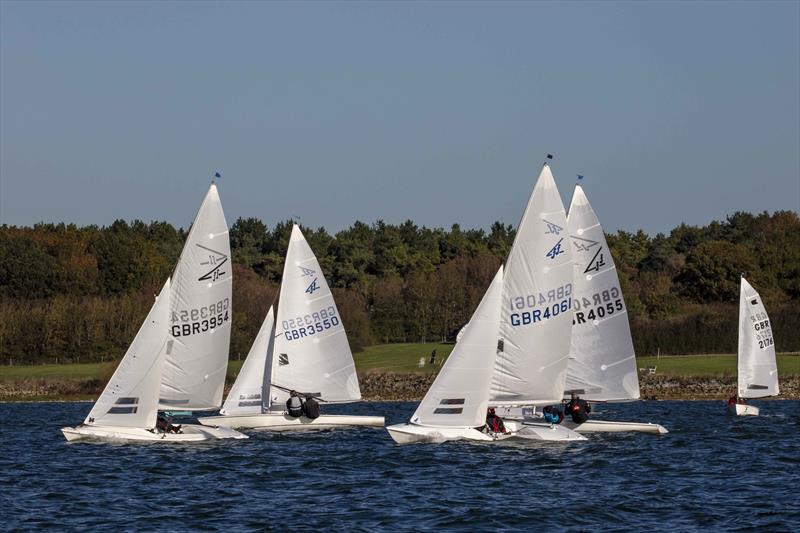 Flying 15s at the Ovington Inlands photo copyright Tim Olin / www.olinphoto.co.uk taken at Grafham Water Sailing Club and featuring the Flying Fifteen class