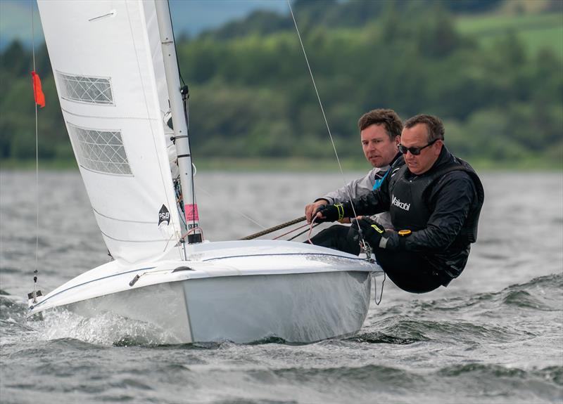 Graham Vials and Chris Turner win the Flying Fifteen UK Nationals at the Royal Northern & Clyde YC photo copyright Neill Ross taken at Royal Northern & Clyde Yacht Club and featuring the Flying Fifteen class