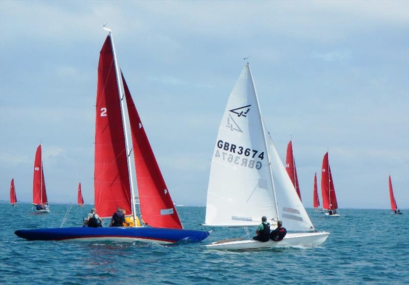 Bembridge Village Regatta photo copyright Mike Samuelson taken at Bembridge Sailing Club and featuring the Flying Fifteen class