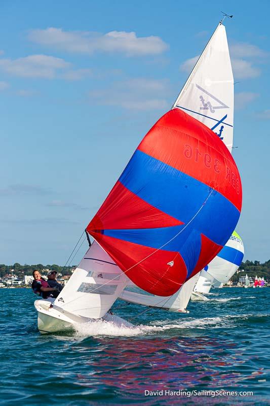 Day 5 of Bournemouth Digital Poole Week photo copyright David Harding / www.sailingscenes.com taken at Parkstone Yacht Club and featuring the Flying Fifteen class