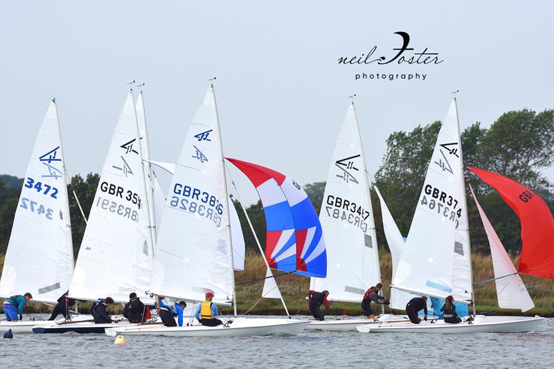 Aldeburgh YC Flying Fifteen and Wayfarer Open photo copyright Neil Foster Photography taken at Aldeburgh Yacht Club and featuring the Flying Fifteen class