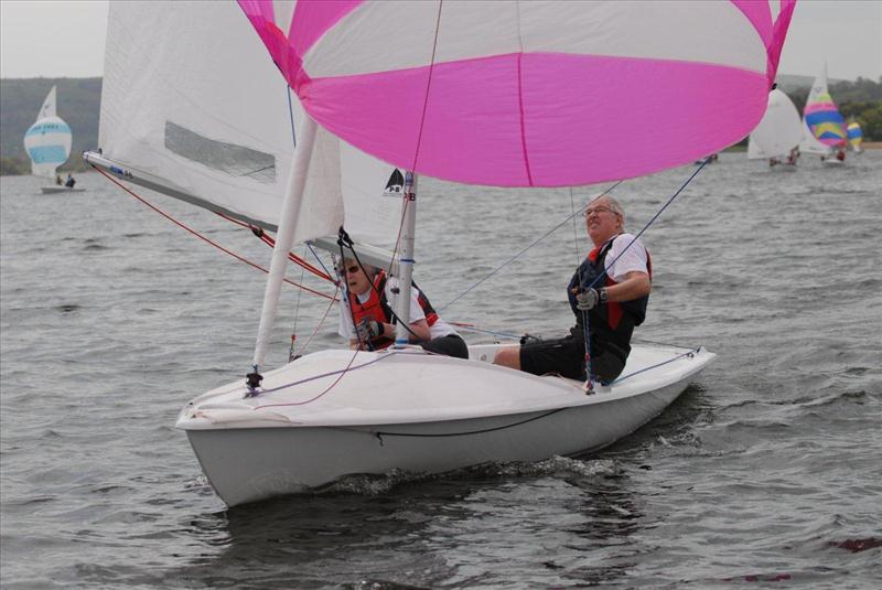 Flying 15s at Chew Valley Lake photo copyright Errol Edwards taken at Chew Valley Lake Sailing Club and featuring the Flying Fifteen class