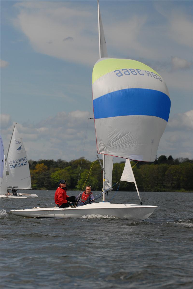 Flying Fifteens at Chew Valley Lake photo copyright Errol Edwards taken at Chew Valley Lake Sailing Club and featuring the Flying Fifteen class