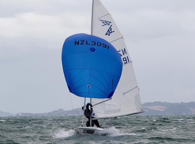 2019 Flying Fifteen New Zealand National Championships photo copyright Chris Fields taken at Royal Akarana Yacht Club and featuring the Flying Fifteen class