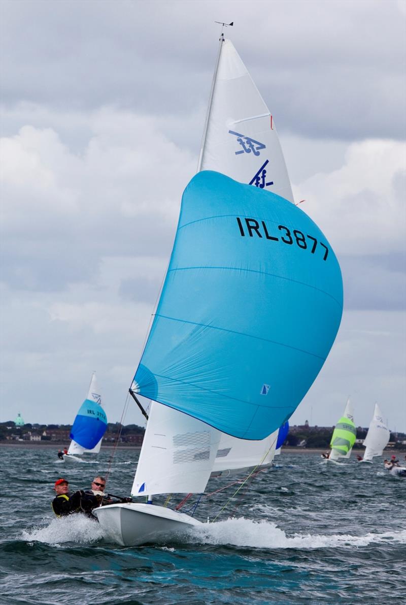 Current Irish National Champions Dave Gorman and Chris Doorly photo copyright Flying Fifteen 2019 Subaru World Championships taken at  and featuring the Flying Fifteen class