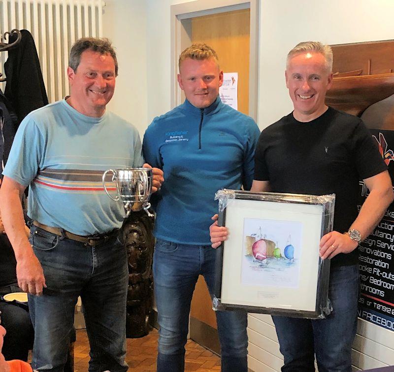 Gold Fleet Winners, Andrew McCleery and Colin Dougan, in the Flying Fifteen Irish East Coast Championships at County Antrim photo copyright COYC taken at County Antrim Yacht Club and featuring the Flying Fifteen class