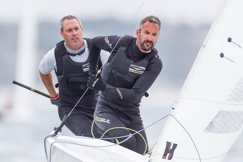 Day 3 of the Flying Fifteen National Championships at Parkstone - photo © Ian Roman / www.ianroman.com