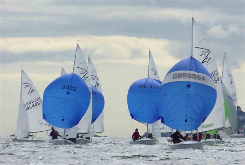 Fleet race - Subaru Flying Fifteen World Championship - Day 3 photo copyright Jonny Fullerton taken at  and featuring the Flying Fifteen class