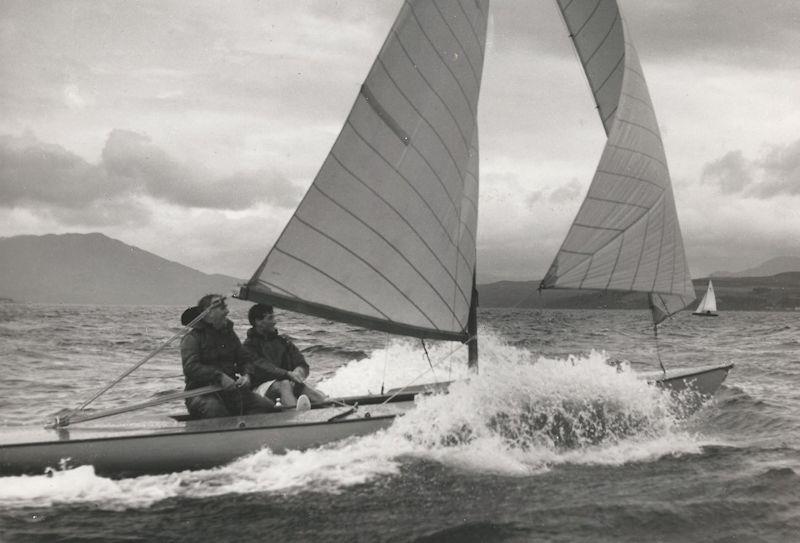 Titania - Uffa Fox won the 1950 Nationals in this boat photo copyright Ian G Gilchrist taken at  and featuring the Flying Fifteen class