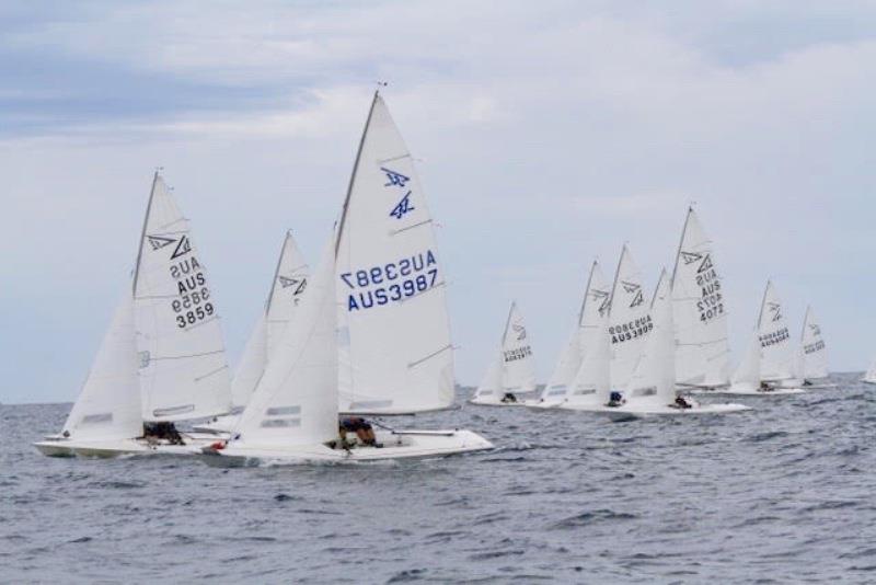 Western Australian State Flying Fifteen Championship 2021 photo copyright Desmond Hill taken at Geraldton Yacht Club and featuring the Flying Fifteen class