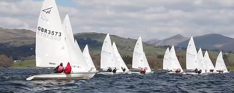 Flying Fifteens at Windermere photo copyright RWYC taken at Royal Windermere Yacht Club and featuring the Flying Fifteen class