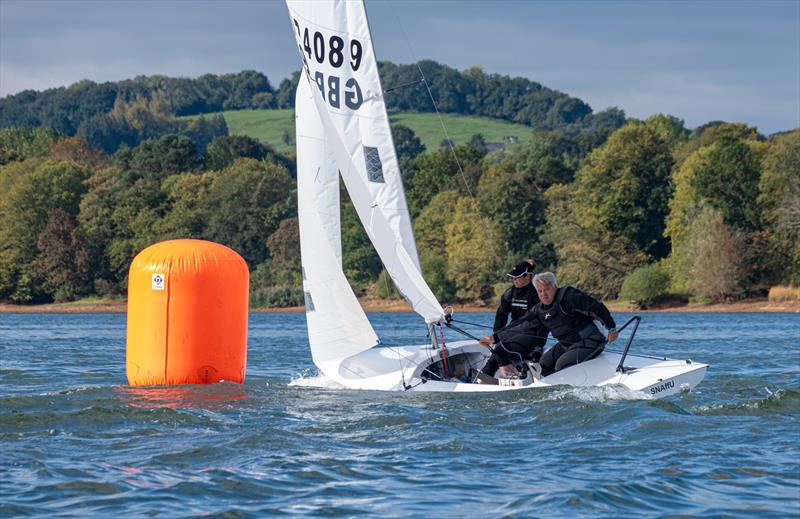 Flying 15s at the Ovington Inlands photo copyright Errol Edwards taken at Grafham Water Sailing Club and featuring the Flying Fifteen class