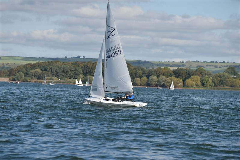 Flying 15s at the Ovington Inlands photo copyright Errol Edwards taken at Grafham Water Sailing Club and featuring the Flying Fifteen class