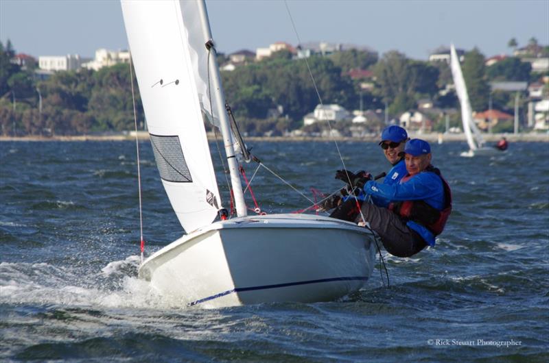 WA State Flying 15 Championships 2022 photo copyright Rick Steuart Photography taken at South of Perth Yacht Club and featuring the Flying Fifteen class