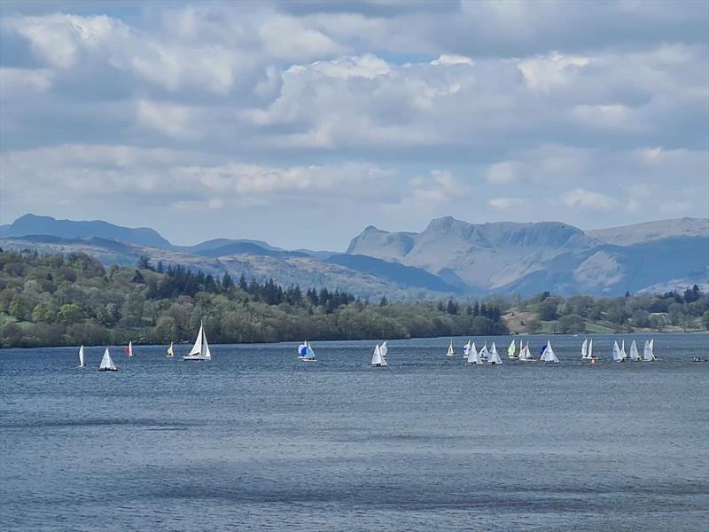 Flying 15 Northern Championship at Windermere photo copyright RWYC taken at Royal Windermere Yacht Club and featuring the Flying Fifteen class