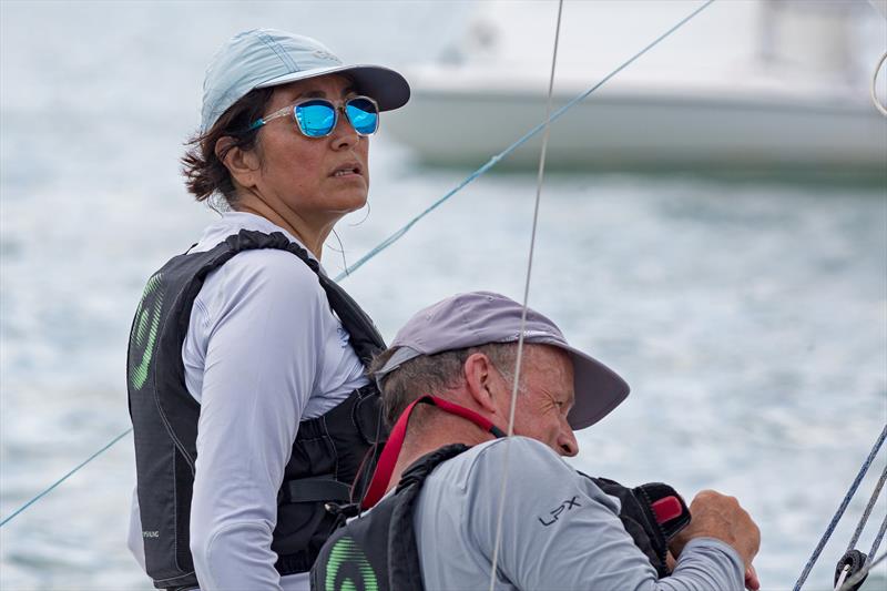 Edith Fernandez - F15 Niffty photo copyright RHKYC / Guy Nowell taken at Royal Hong Kong Yacht Club and featuring the Flying Fifteen class