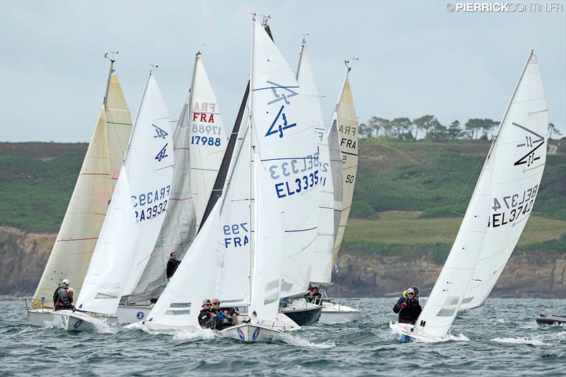 2022 Flying Fifteen French Nationals at Morgat, France photo copyright Pierrick Contin taken at  and featuring the Flying Fifteen class