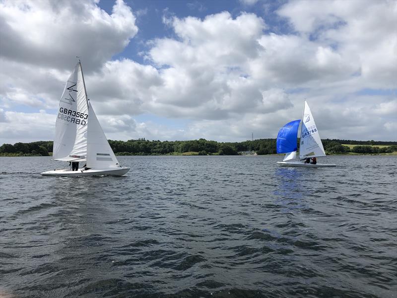 Burton Flying Fifteen Open photo copyright Alex Hall taken at Burton Sailing Club and featuring the Flying Fifteen class