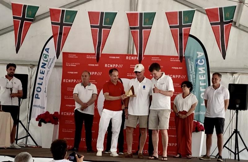 3rd overall Scott Walker Andrew Harvey - 2022 Flying Fifteen Balearic Championship photo copyright RCNPP taken at Reial Club Nàutic de Port de Pollença and featuring the Flying Fifteen class