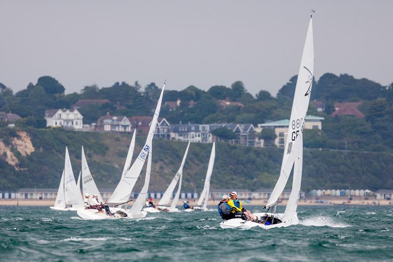 Flying Fifteen Southerns at Parkstone photo copyright Digital Sailing taken at Parkstone Yacht Club and featuring the Flying Fifteen class